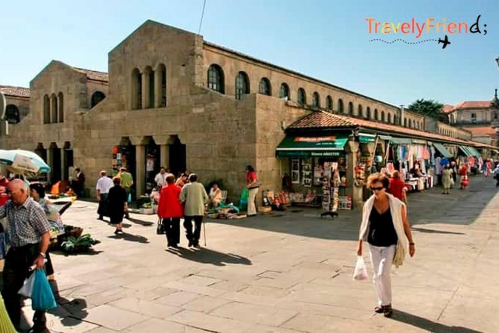 Piso Completo Ideal Para Parejas O Grupos De 4- Gp2A Santiago de Compostela Bagian luar foto